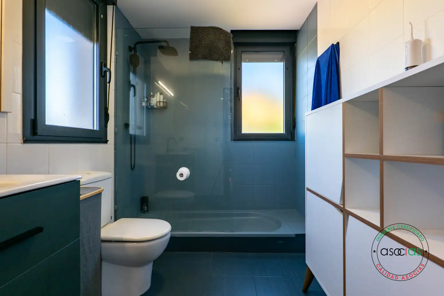 Baño de Casa o chalet en venta en Gijón  con Calefacción, Jardín privado y Terraza