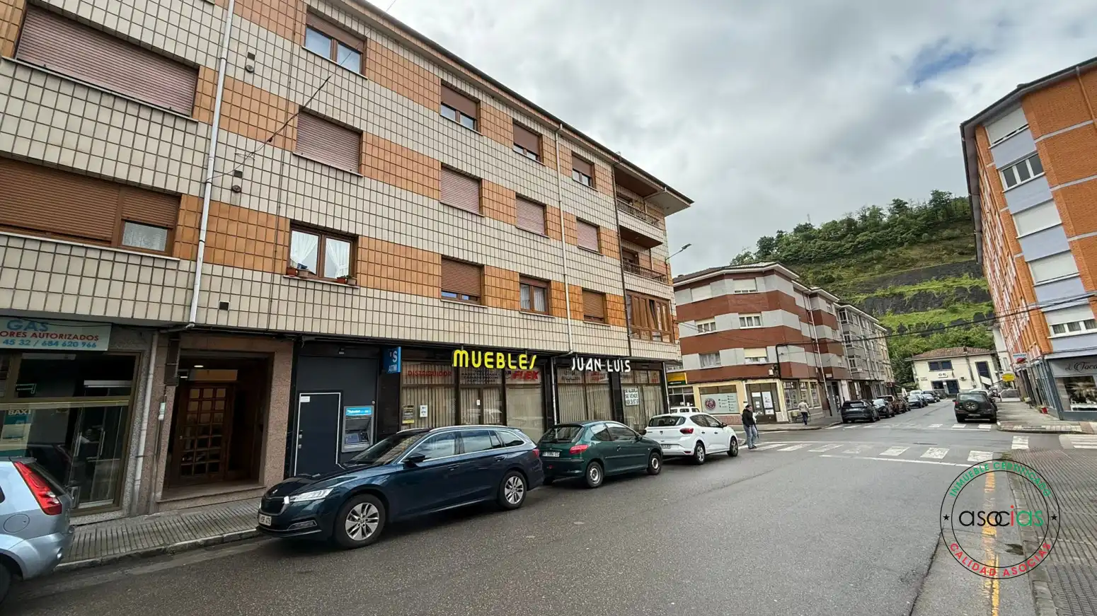 Exterior view of Flat for sale in Aller  with Heating, Parquet flooring and Storage room