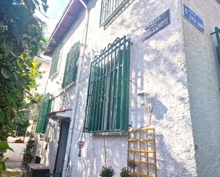 Exterior view of Single-family semi-detached for sale in  Madrid Capital  with Terrace