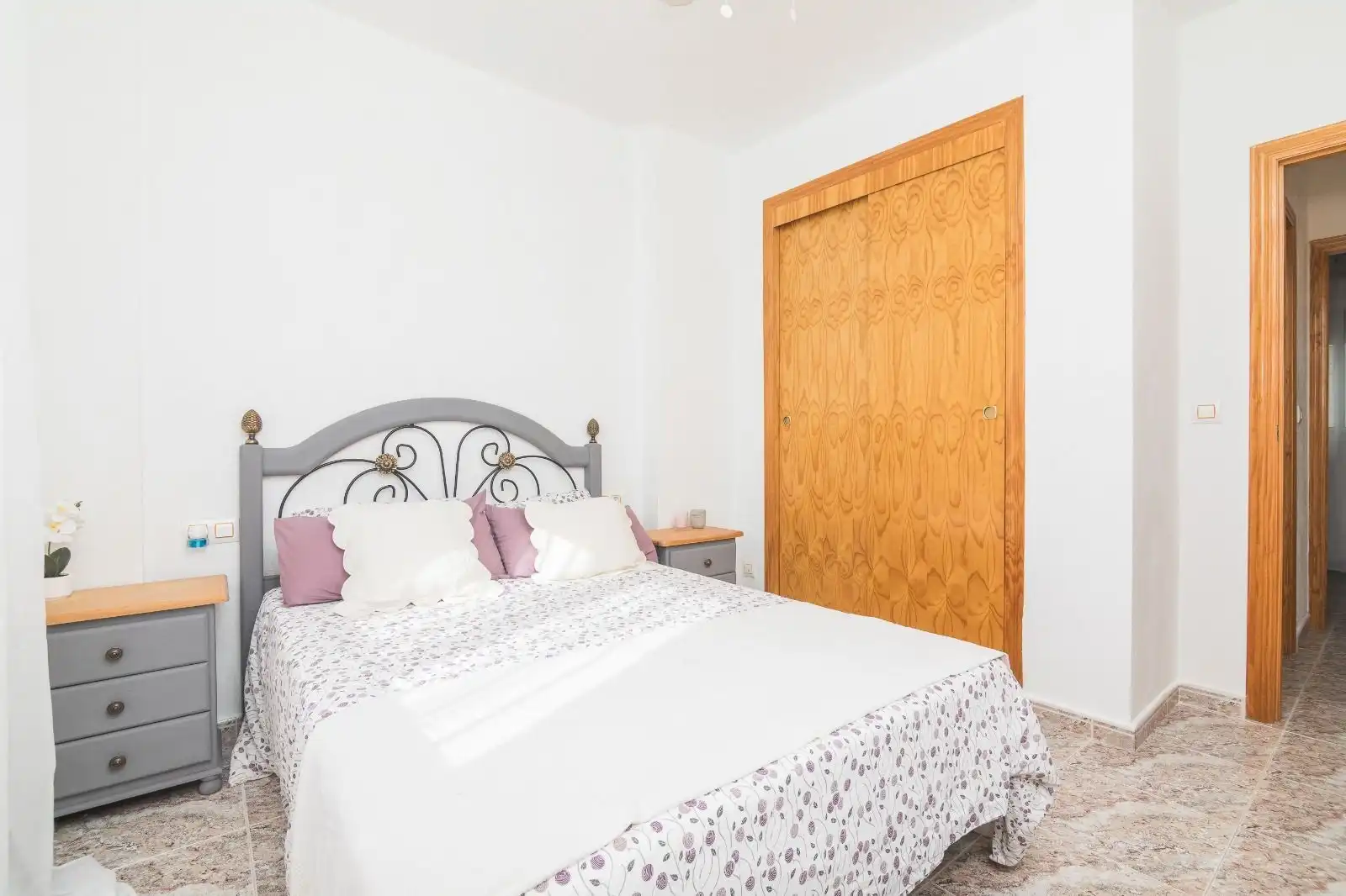 Schlafzimmer von Wohnung zur Miete in Orihuela mit Klimaanlage, Heizung und Terrasse