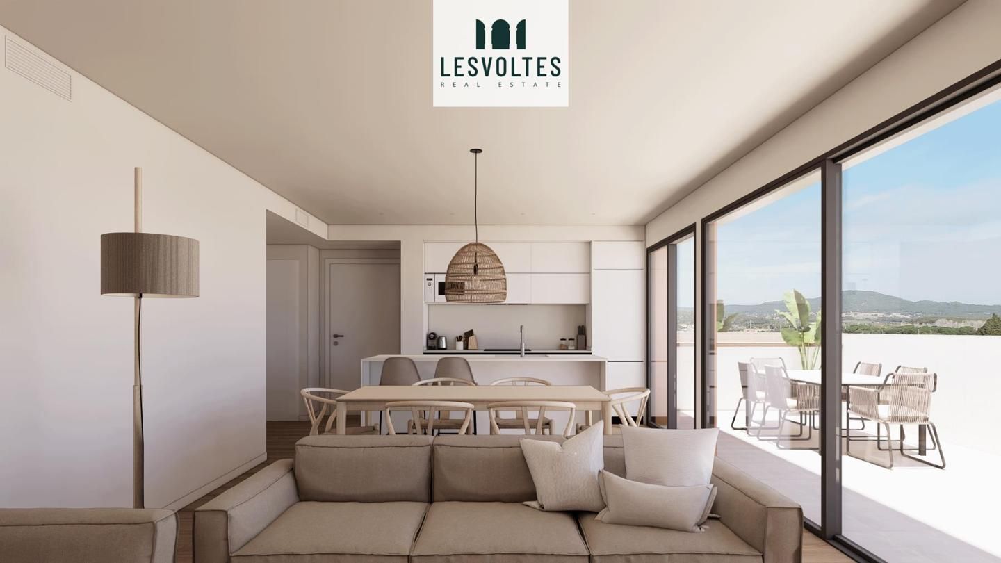 Living room of Attic for sale in Palafrugell  with Air Conditioner, Heating and Parquet flooring