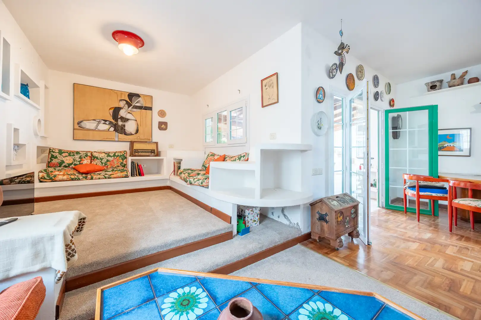 Sala de estar de Casa o chalet en venta en Telde con Jardín privado, Terraza y Trastero