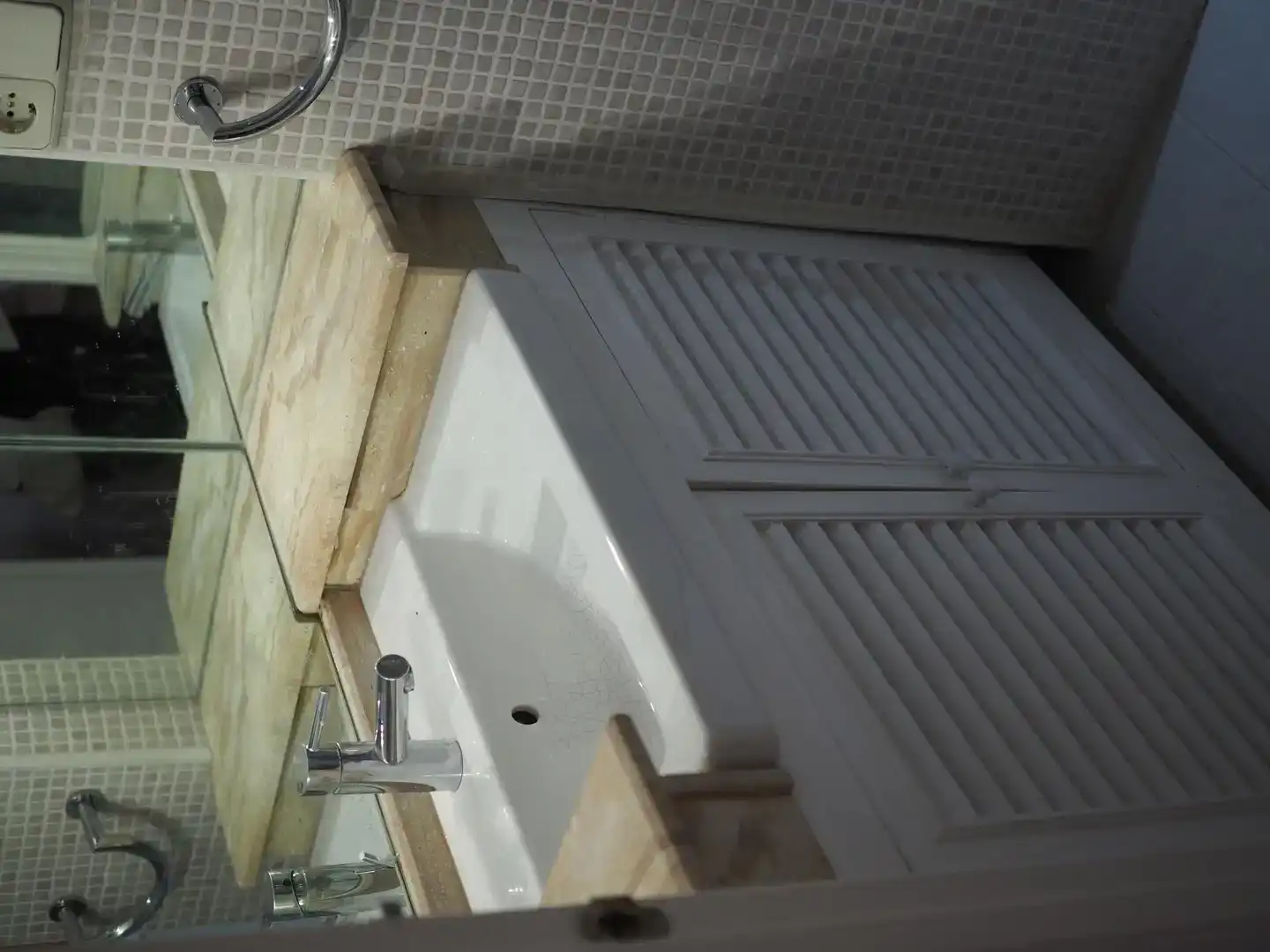 Badezimmer von Wohnungen zur Miete in  Madrid Capital mit Klimaanlage und Balkon