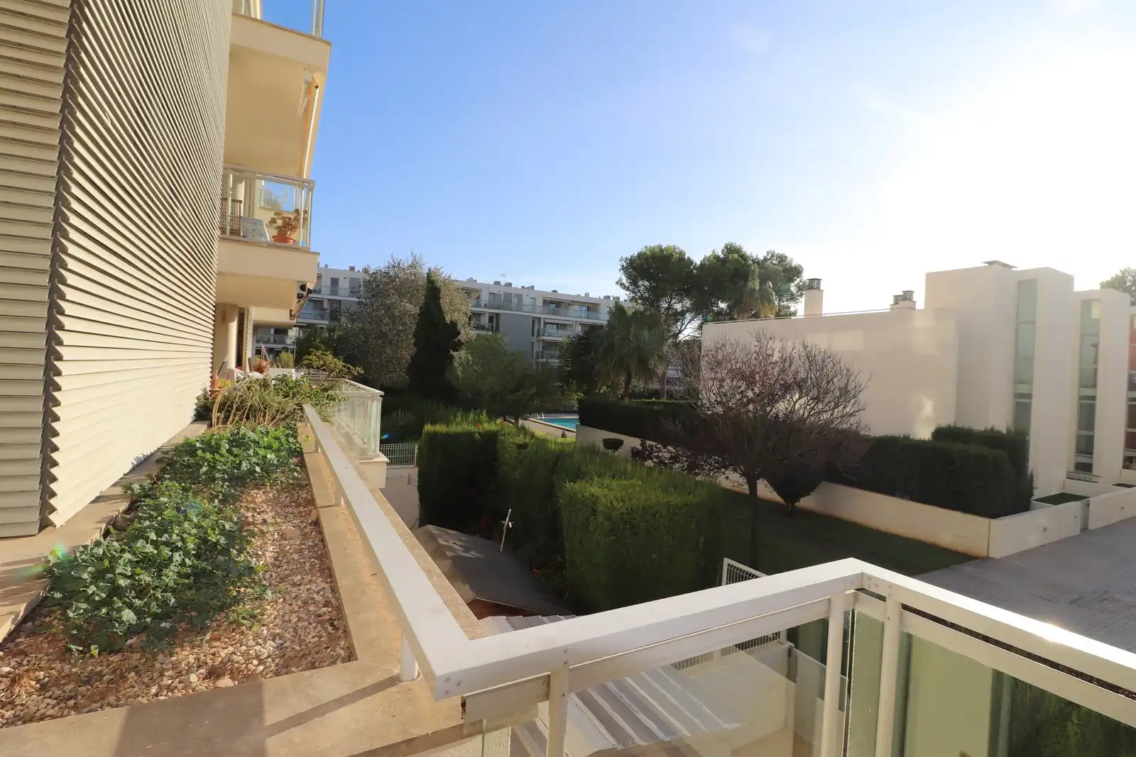 Vista exterior de Piso de alquiler en  Palma de Mallorca con Aire acondicionado, Parquet y Terraza