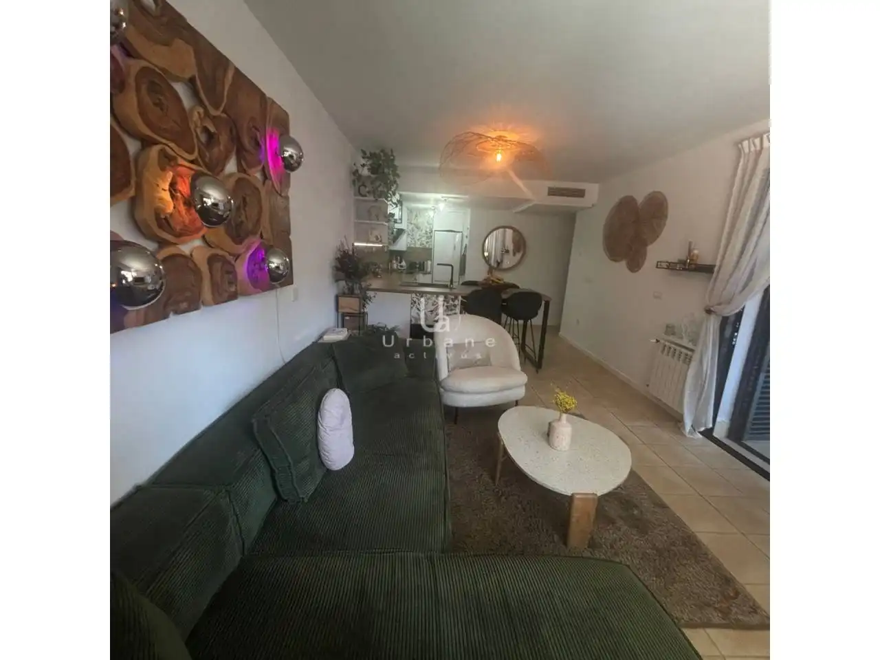 Wohnzimmer von Wohnung zum Verkauf in Murcia mit Klimaanlage, Heizung und Privatgarten
