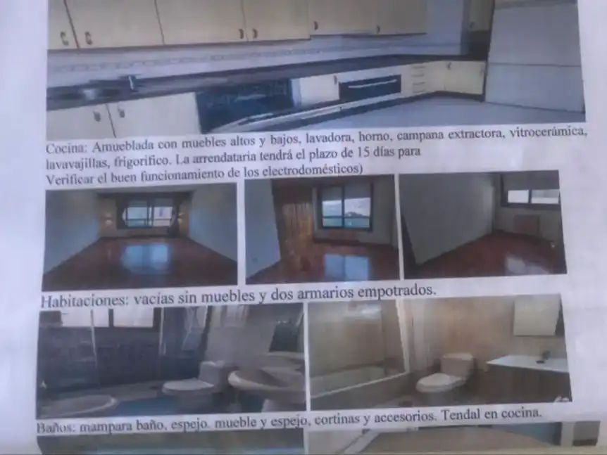 Küche von Wohnung zur Miete in Vigo  mit Parkett und Abstellraum