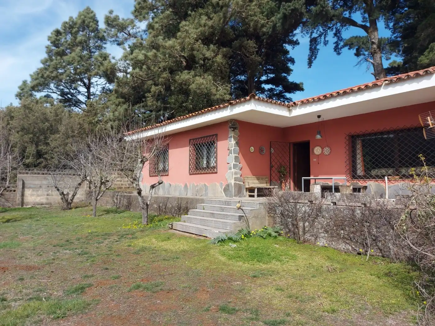 Vista exterior de Finca rústica en venta en El Sauzal con Jardín privado y Terraza