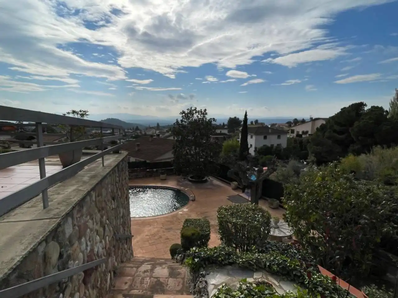 Vista exterior de Casa o chalet en venta en Caldes de Montbui con Aire acondicionado, Calefacción y Jardín privado