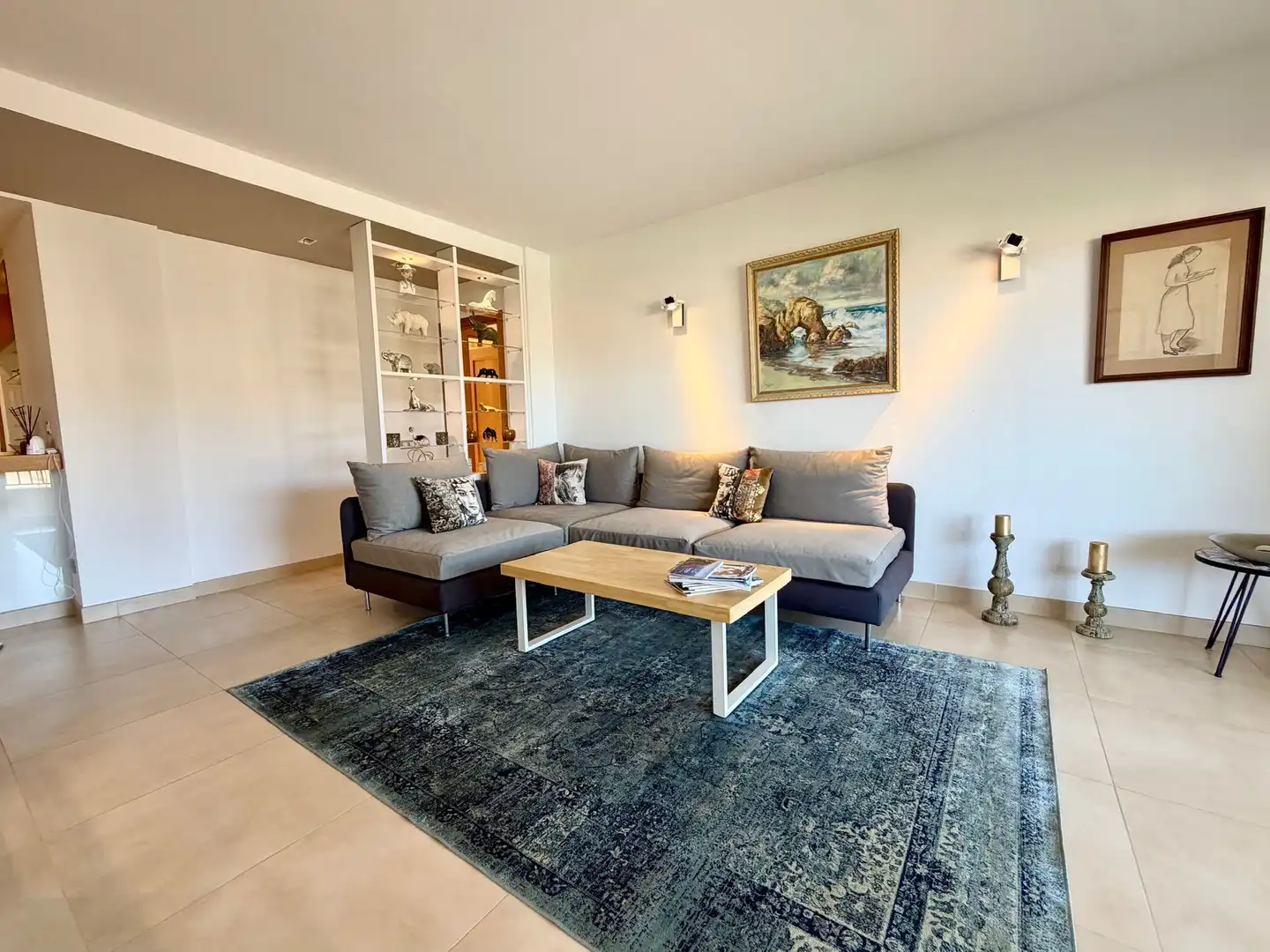 Sala de estar de Apartamento de alquiler en Calvià con Terraza