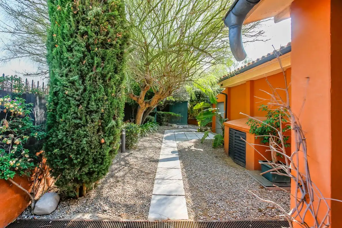 Jardí de Casa o xalet de lloguer en Vilanova i la Geltrú amb Aire condicionat, Calefacció i Jardí privat