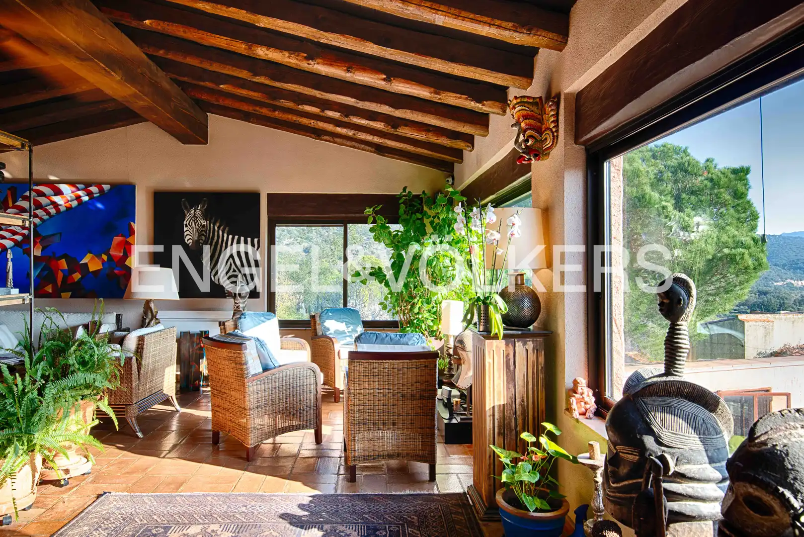 Living room of Detached homes for sale in Cantallops  with Private garden, Terrace and Swimming Pool