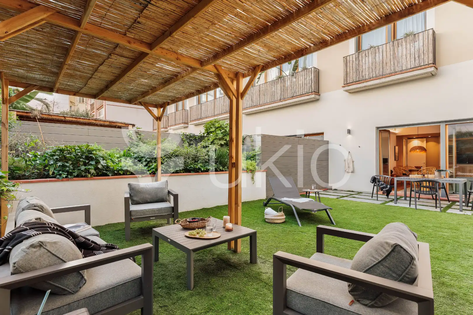 Terrasse von Wohnungen zur Miete in Barcelona mit Klimaanlage, Heizung und Terrasse
