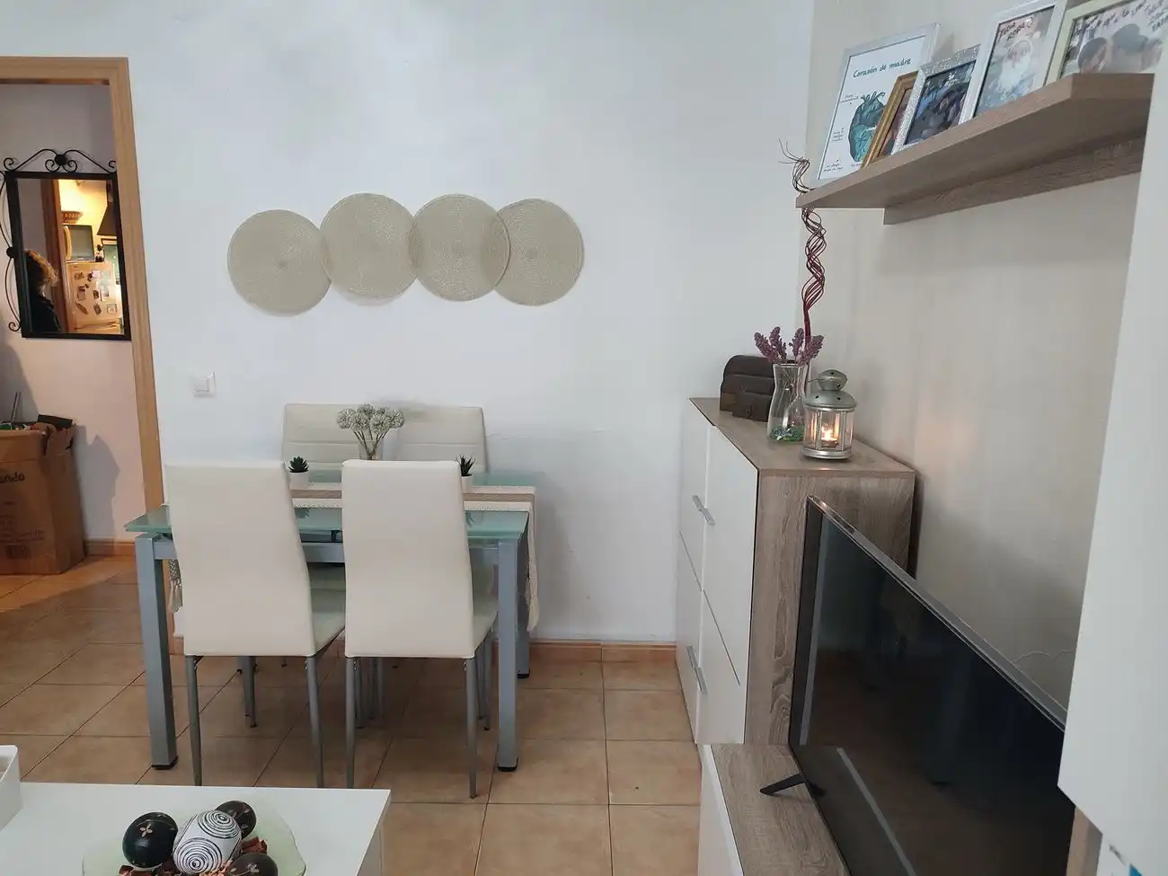 Menjador de Apartament en venda en Conil de la Frontera amb Aire condicionat