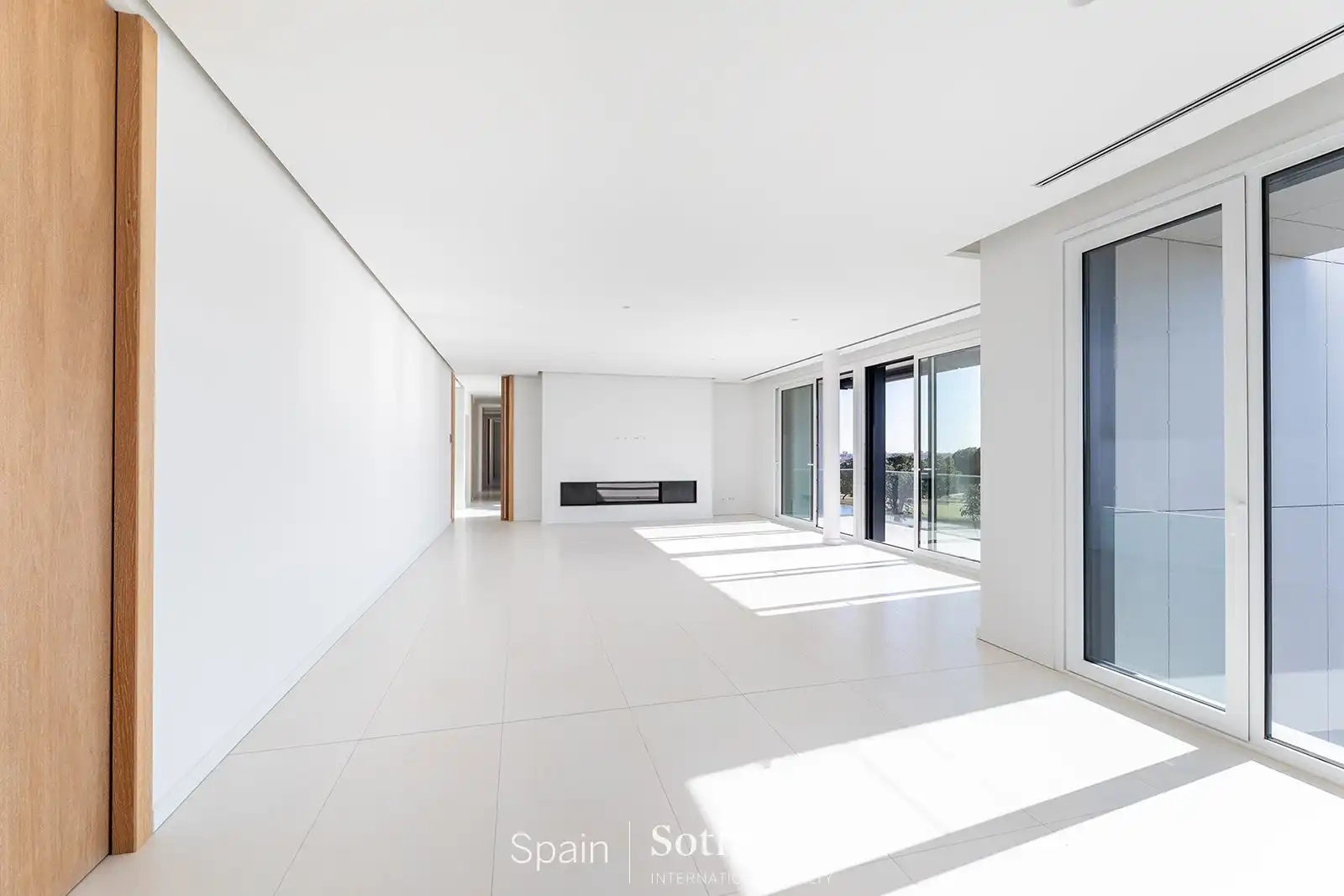 Sala de estar de Ático de alquiler en Pozuelo de Alarcón con Aire acondicionado, Terraza y Trastero