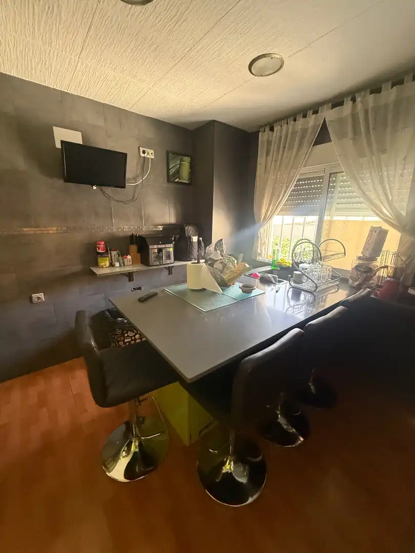 Dining room of Houses for sale in Numancia de la Sagra  with Air Conditioner, Heating and Private garden