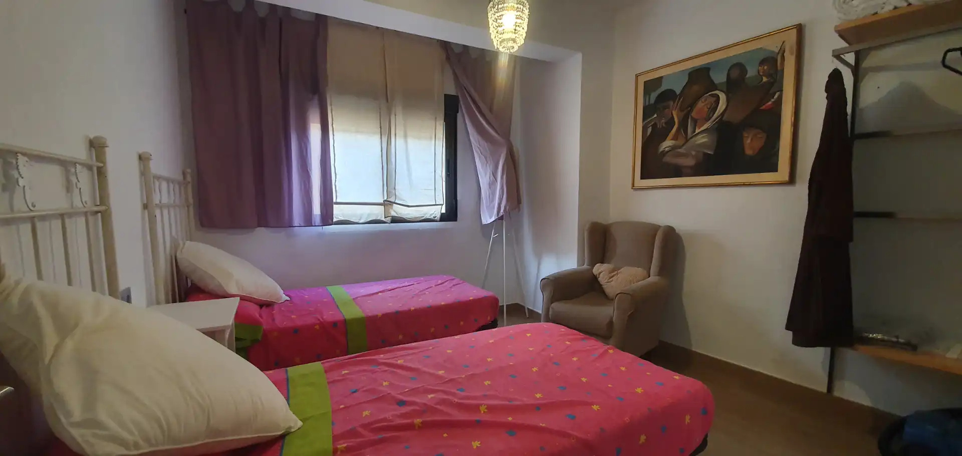 Bedroom of Flat for rent in Guadix  with Heating, Terrace and Storage room