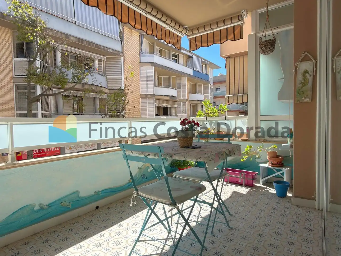 Terrasse von Wohnung zum Verkauf in Cubelles mit Klimaanlage, Heizung und Terrasse