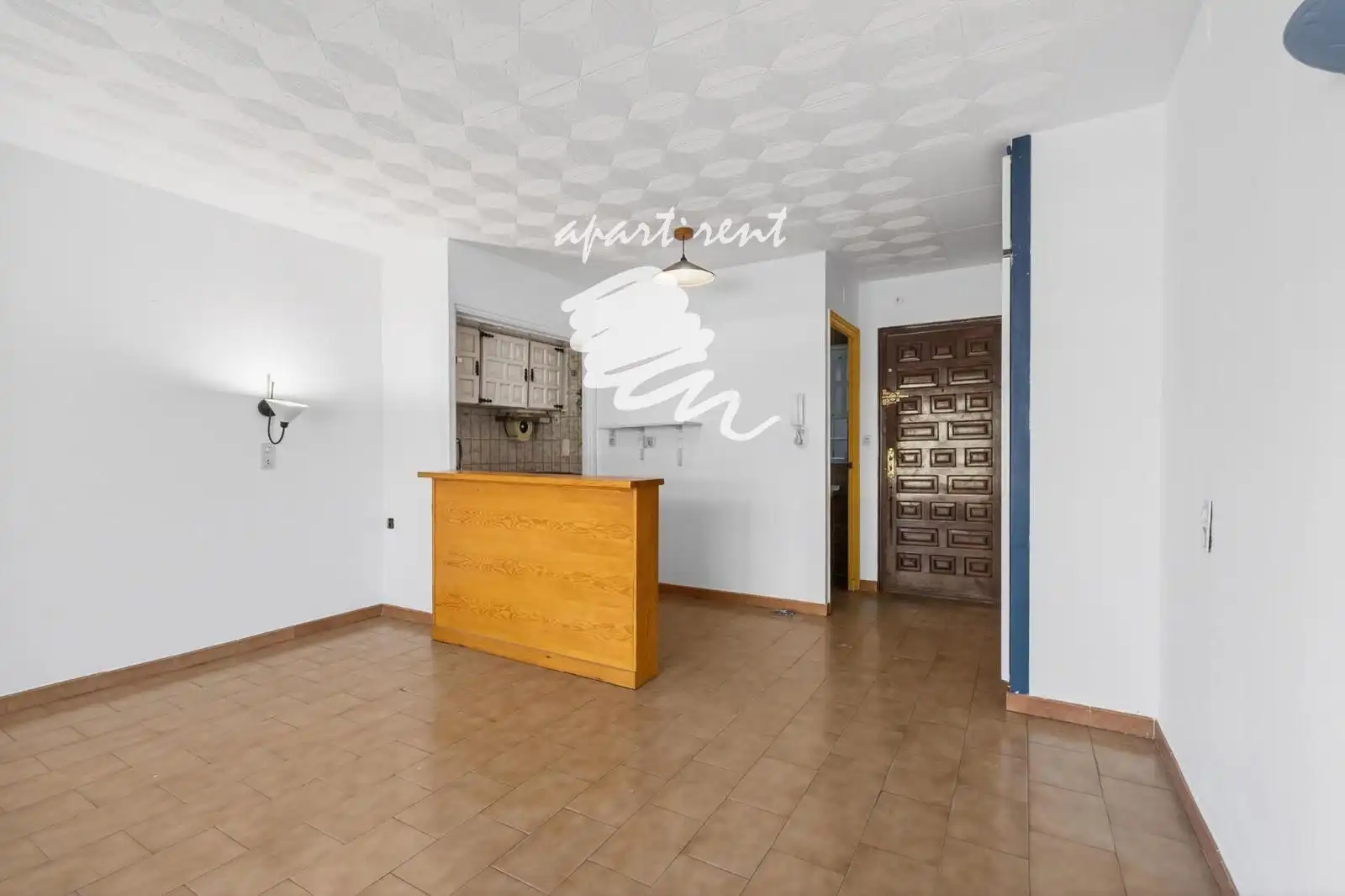 Sala de estar de Piso en venta en Roses con Terraza, Piscina y Balcón