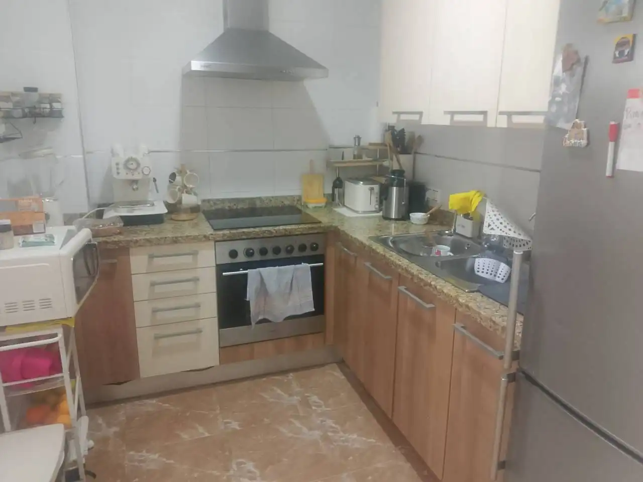 Cocina de Casa adosada en venta en Oliva con Aire acondicionado, Terraza y Trastero