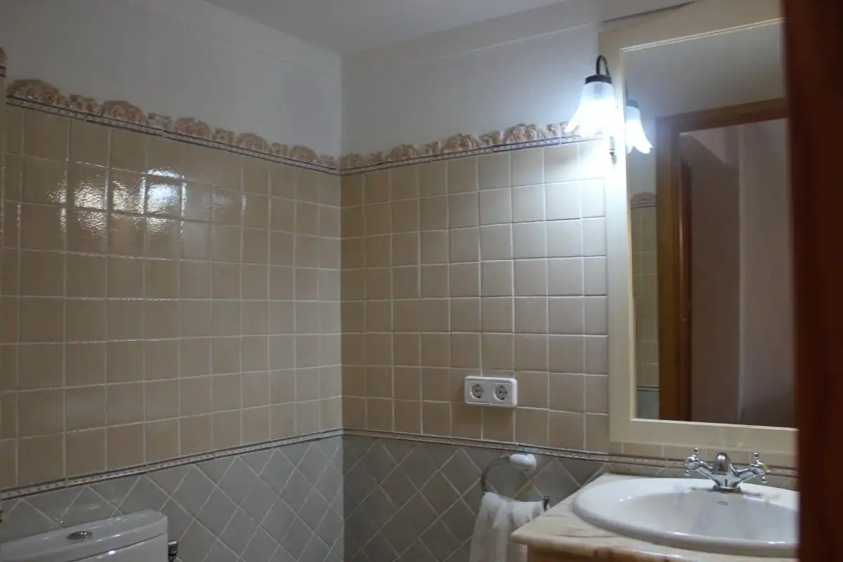 Baño de Finca rústica en venta en Alcúdia con Aire acondicionado, Calefacción y Terraza