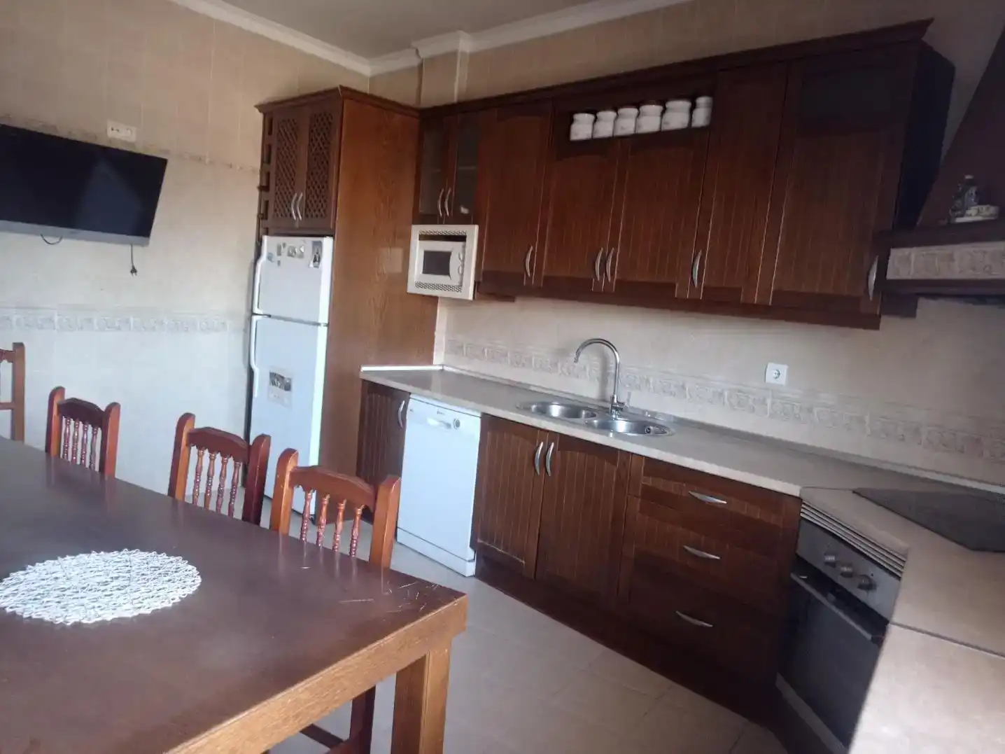 Cocina de Casa o chalet en venta en Herencia con Aire acondicionado y Balcón
