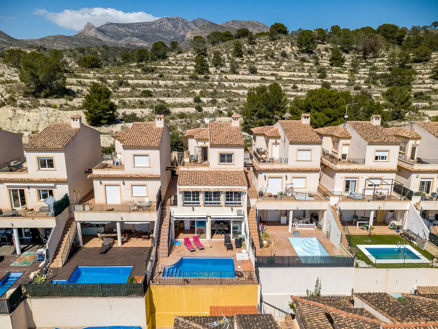 Vista exterior de Casa o chalet en venta en Aigües con Aire acondicionado, Terraza y Trastero
