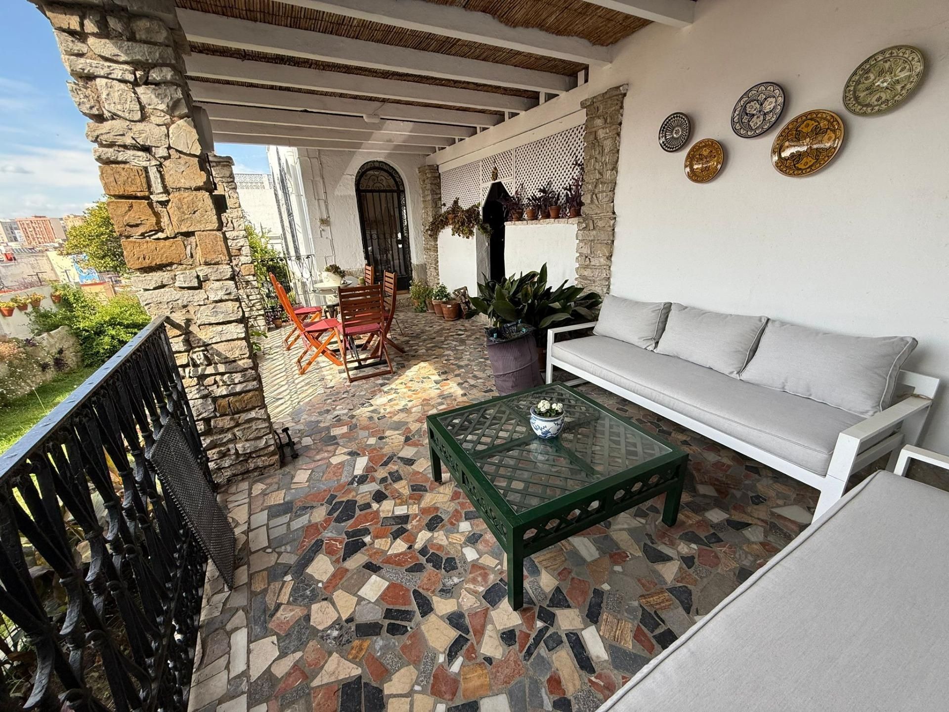 Terraza de Casa o chalet en venta en Algeciras