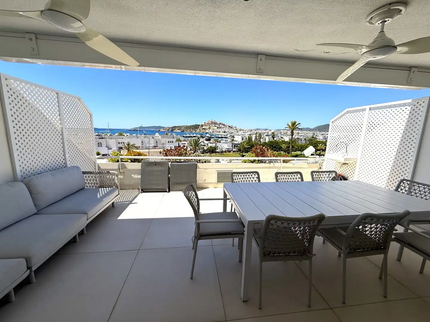 Terrace of Apartments for sale in Eivissa  with Air Conditioner, Heating and Private garden