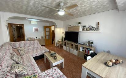 Living room of Flat for sale in Canals  with Terrace and Balcony