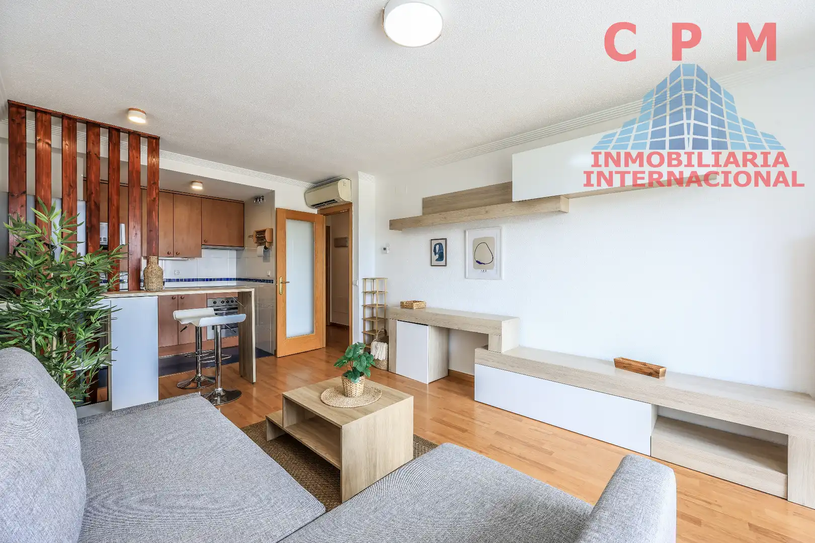 Wohnzimmer von Wohnung zur Miete in Madrid mit Klimaanlage, Heizung und Parkett