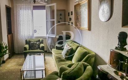 Living room of Flat for sale in  Madrid Capital  with Heating