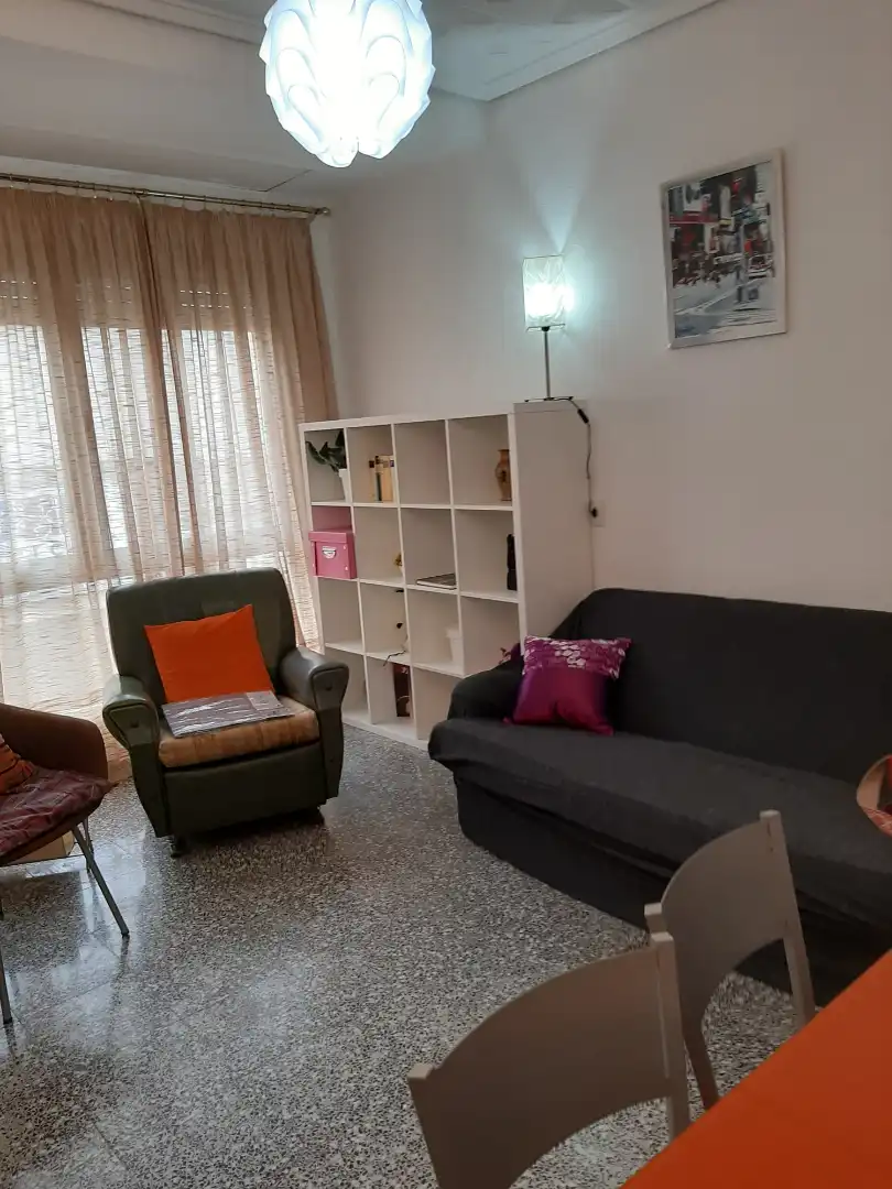 Sala de estar de Piso de alquiler en Sagunto / Sagunt con Amueblado, Horno y Lavadora