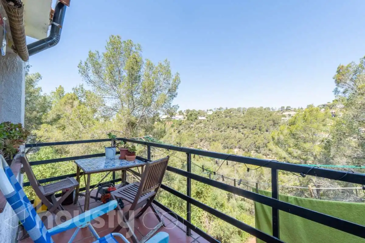 Balcony of Houses for sale in Sant Pere de Ribes  with Private garden, Terrace and Storage room