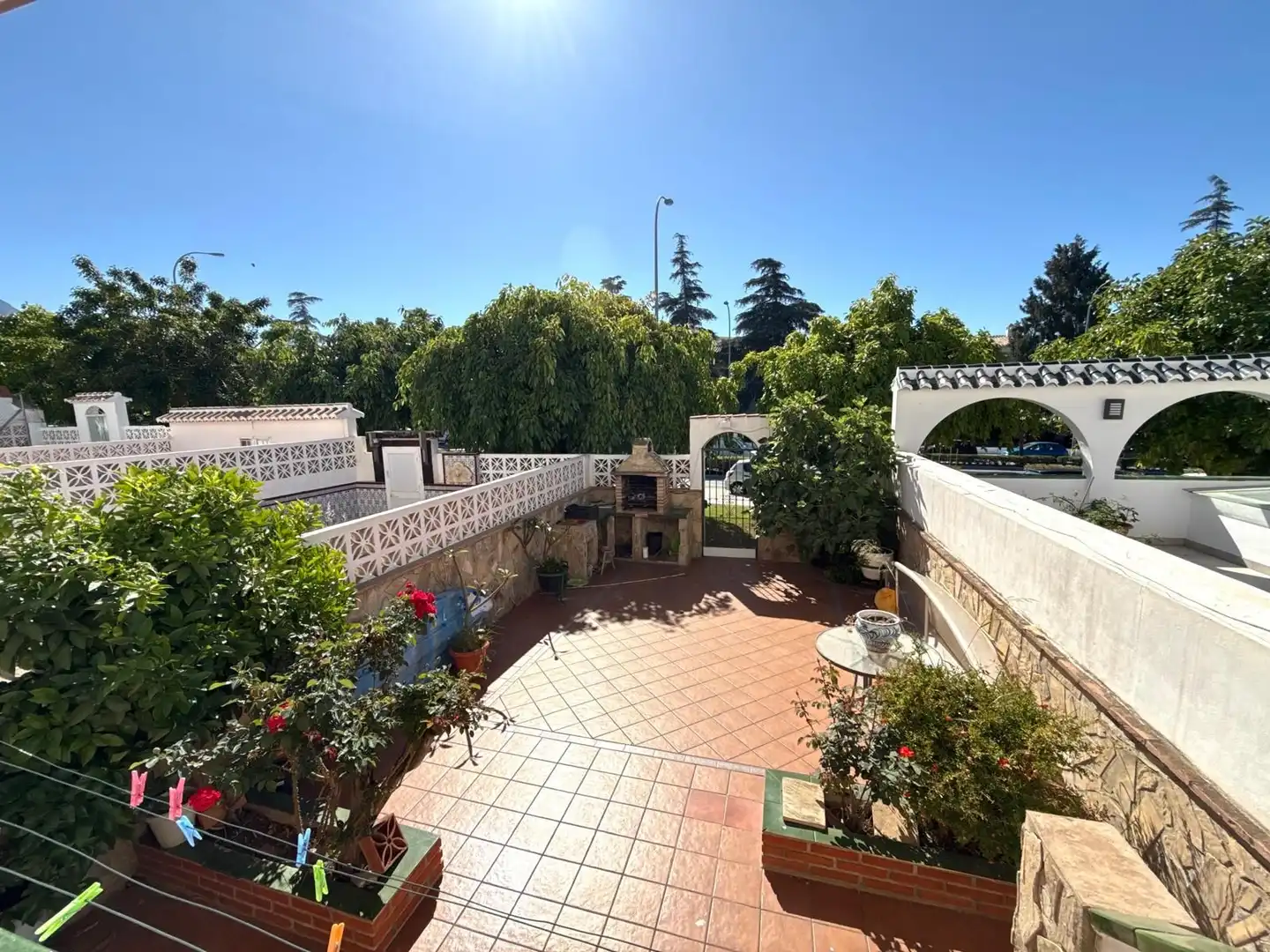 Terrace of Detached homes for sale in Nerja  with Air Conditioner, Private garden and Terrace
