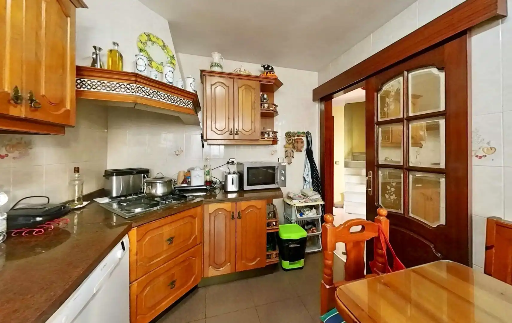 Cuina de Casa adosada en venda en Málaga amb Aire condicionat, Terrassa i Piscina comunitària