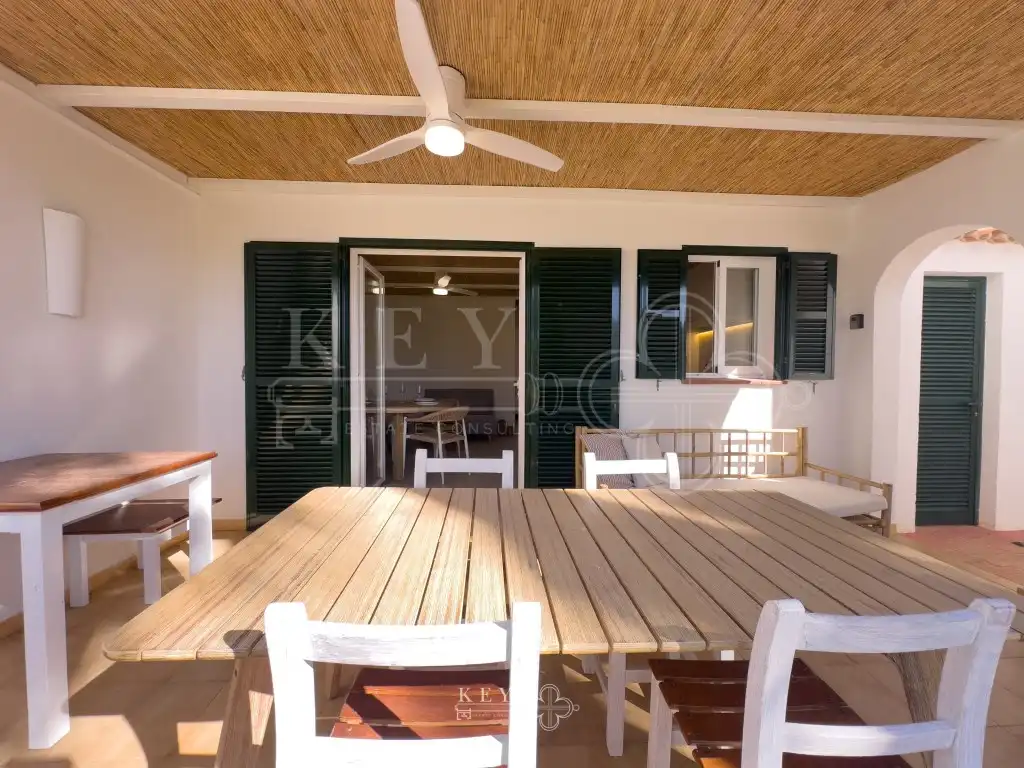 Terrassa de Apartament en venda en Ciutadella de Menorca amb Aire condicionat, Jardí privat i Piscina