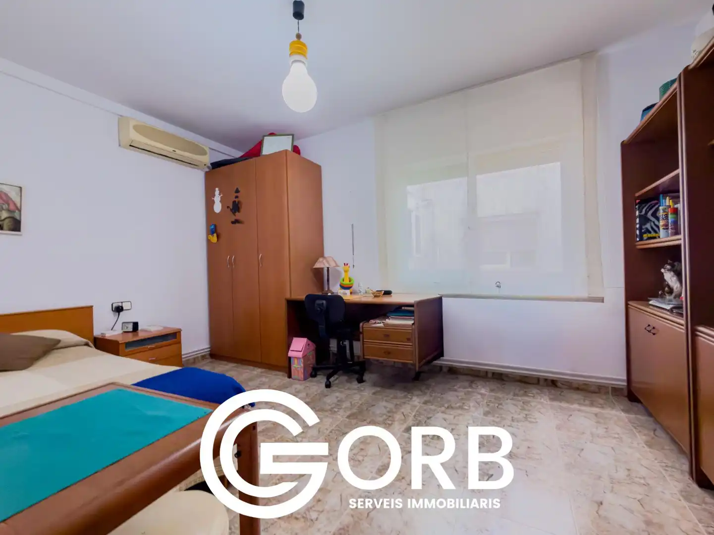Schlafzimmer von Wohnung zum Verkauf in Mataró mit Klimaanlage, Heizung und Terrasse