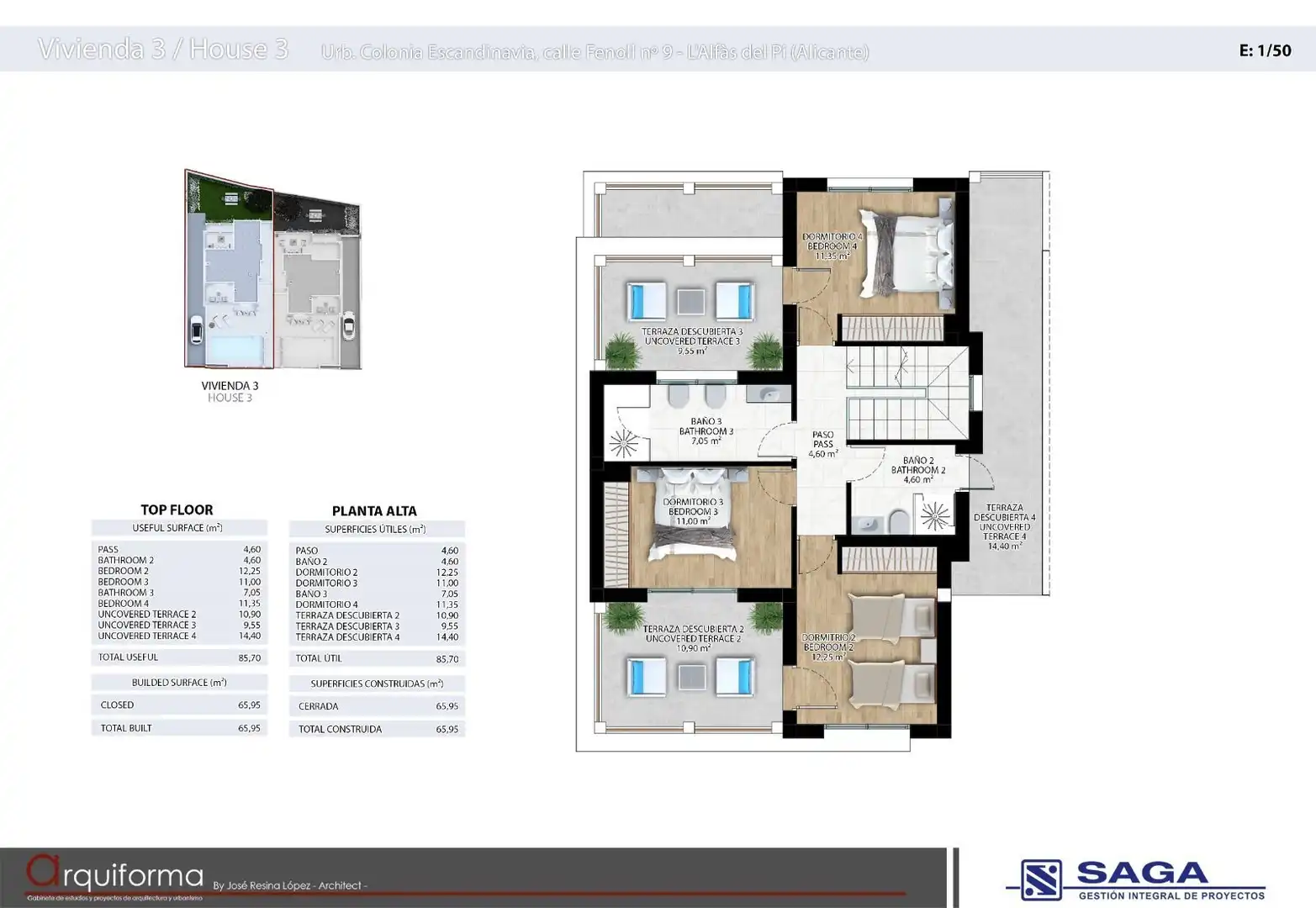 Maison mitoyenne avec piscine à vendre à Escandinavia - Cautivador, imagen 9