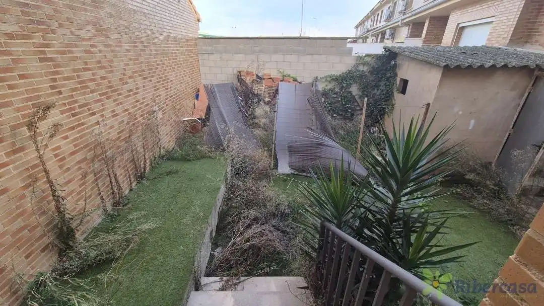 Garden of Houses for sale in Fustiñana  with Air Conditioner, Heating and Private garden
