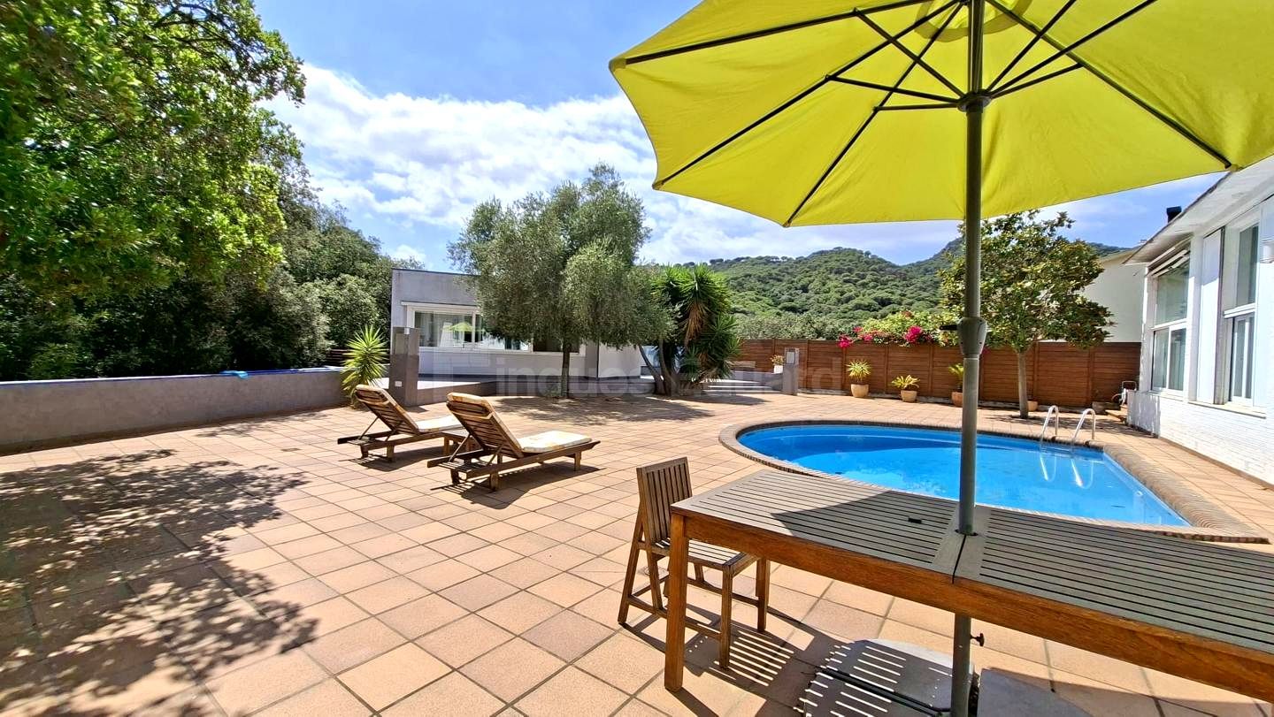 Terraza de Casa o chalet en venta en Argentona con Calefacción, Jardín privado y Piscina