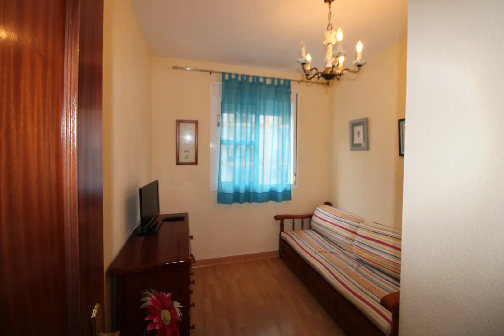 Bedroom of Flat for sale in Huelva  with Air Conditioner, Heating and Furnished