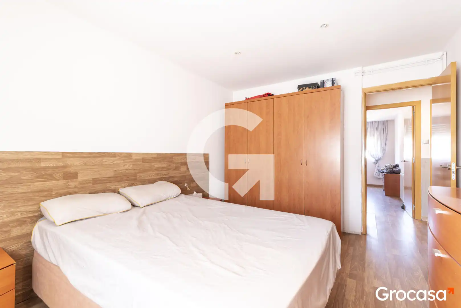 Bedroom of Flat for sale in Cornellà de Llobregat  with Heating and Balcony
