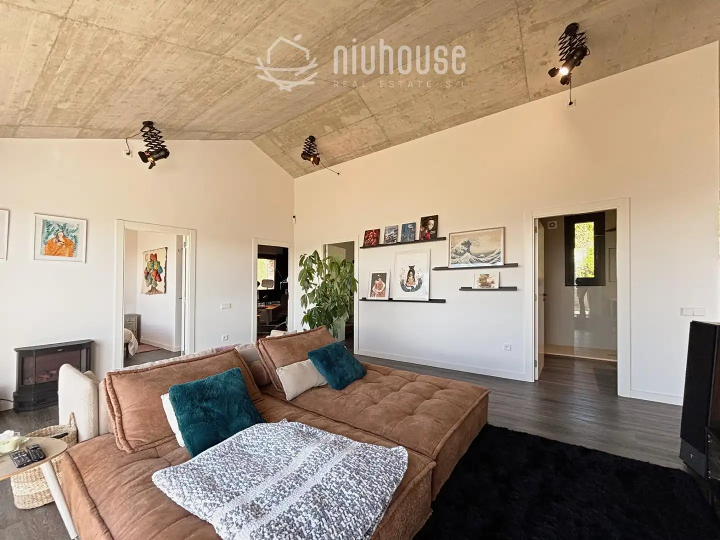 Sala de estar de Casa o chalet en venta en Enveitg