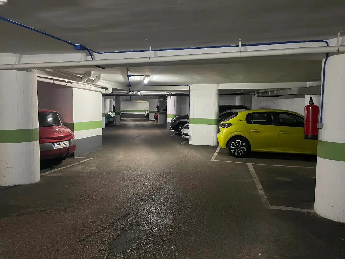 Parking of Flat for sale in Zaragoza  with Air Conditioner, Terrace and Storage room