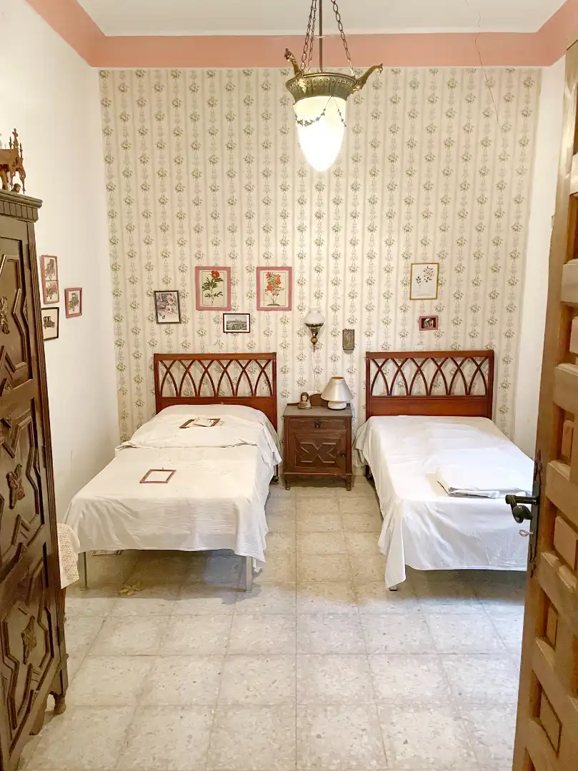 Bedroom of Houses for sale in Santa María de los Llanos  with Heating, Private garden and Terrace