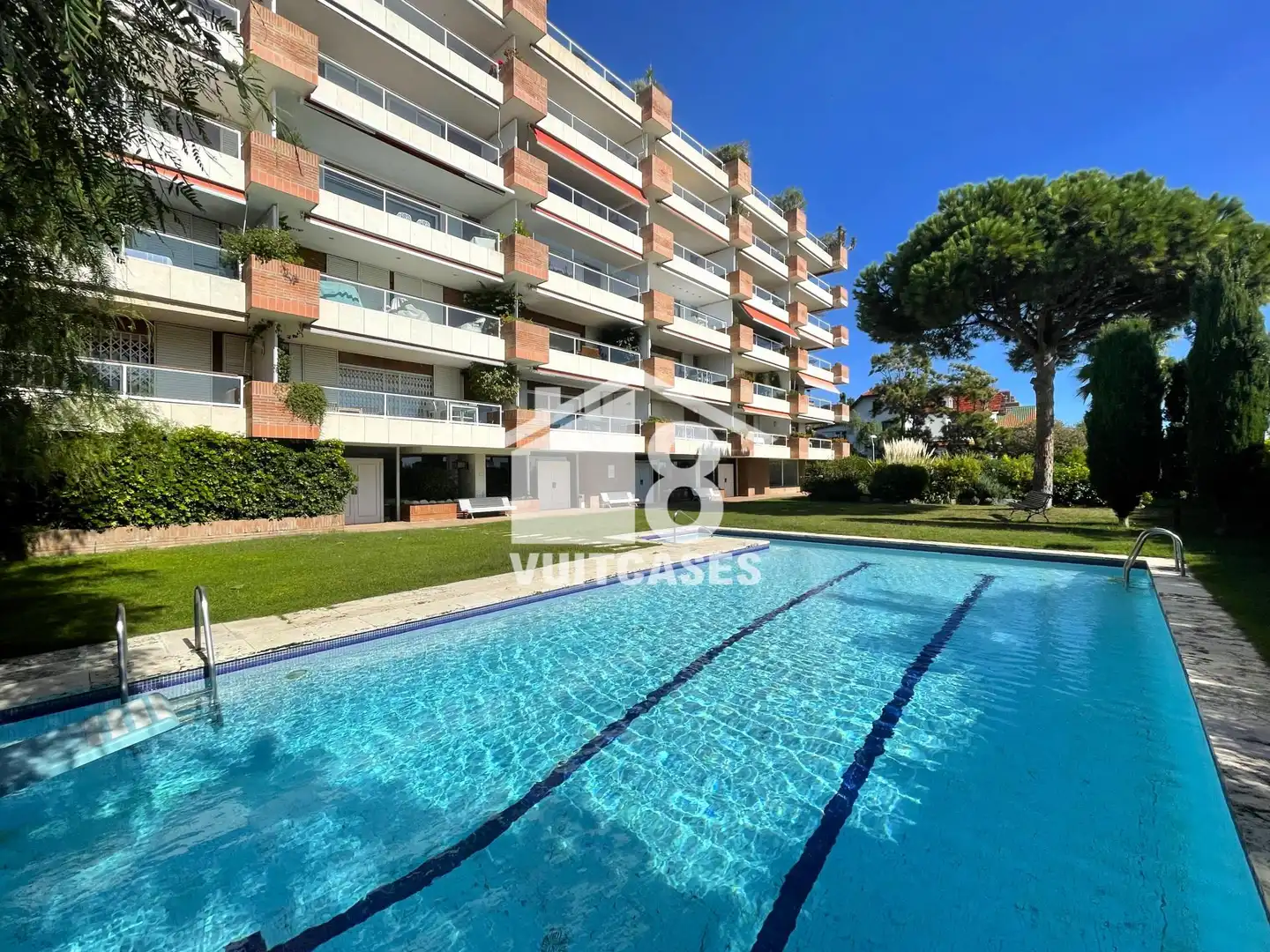 Exterior view of Flat for sale in Sant Vicenç de Montalt  with Heating, Private garden and Terrace