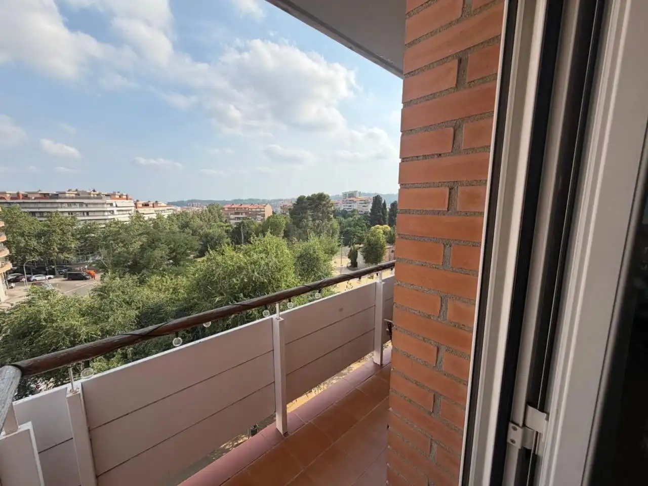 Balcony of Flat for sale in Terrassa  with Air Conditioner, Heating and Balcony