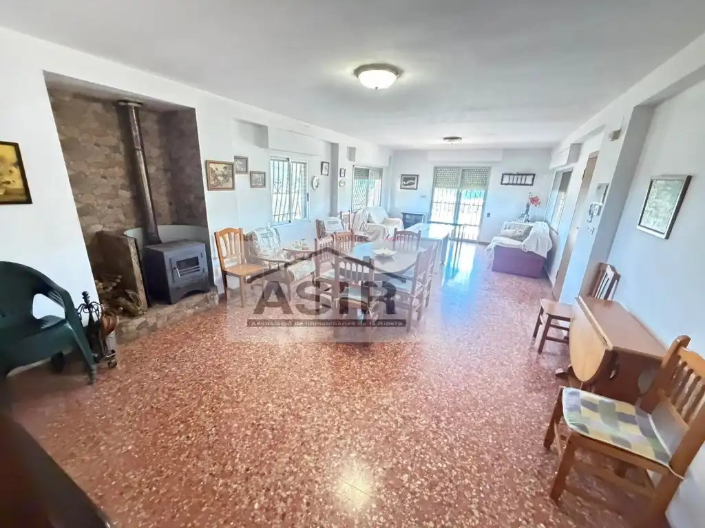 Sala de estar de Casa o chalet en venta en Alzira con Terraza y Piscina