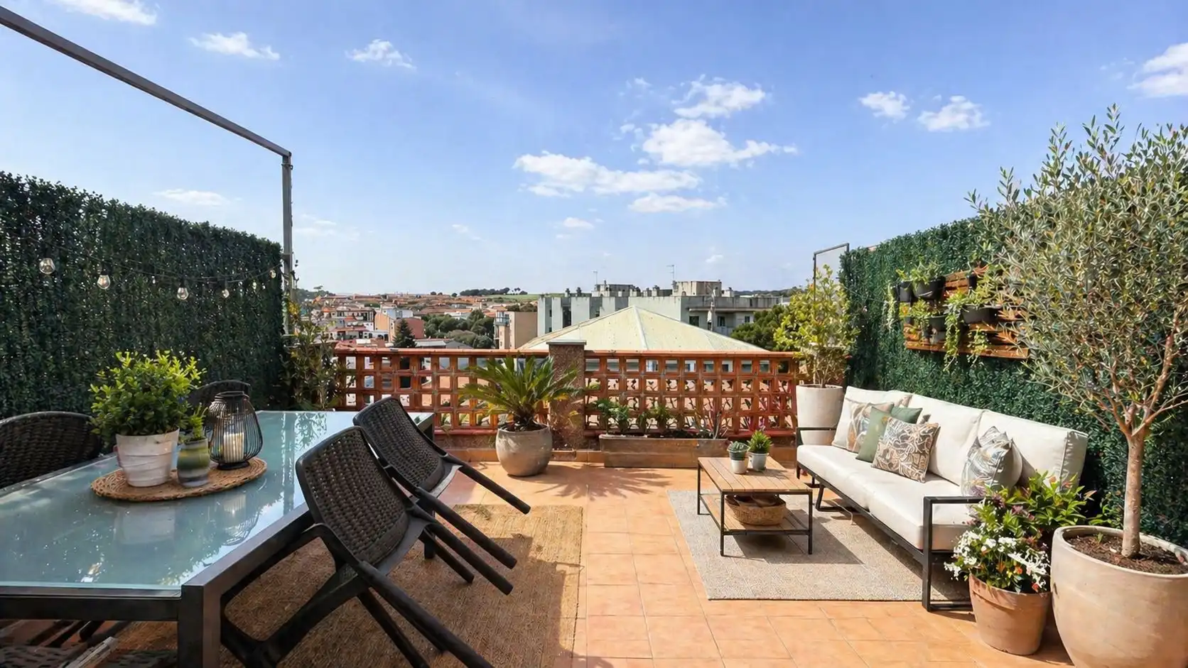 Terraza de Casa o chalet en venta en Mollet del Vallès con Aire acondicionado, Calefacción y Parquet