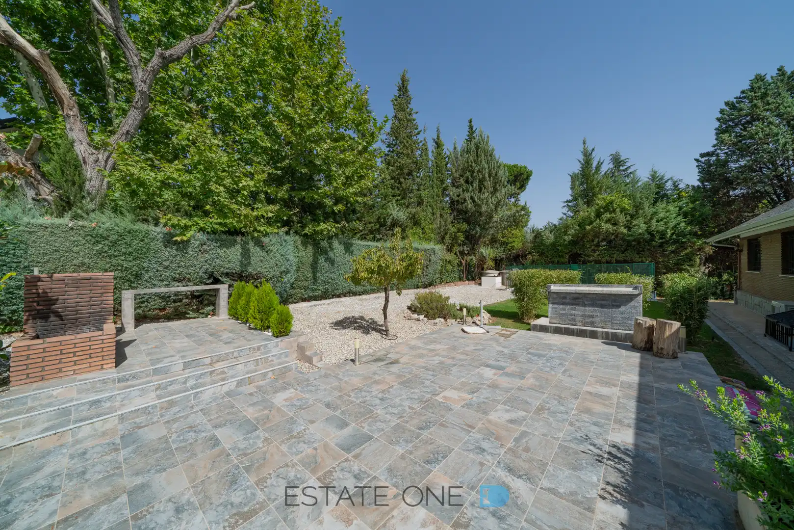 Terraza de Casa o chalet de alquiler en Madrid con Aire acondicionado, Calefacción y Jardín privado
